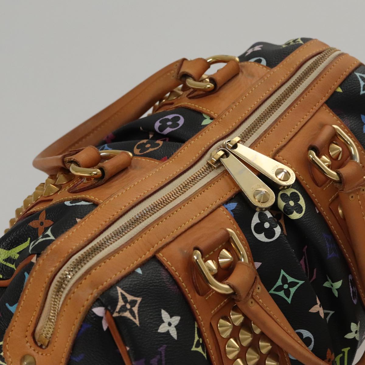 Louis Vuitton Courtney Multicolour Canvas Handbag (Pre-Owned)