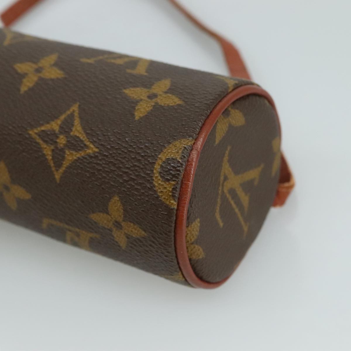 Louis Vuitton Papillon Brown Canvas Clutch Bag (Pre-Owned)