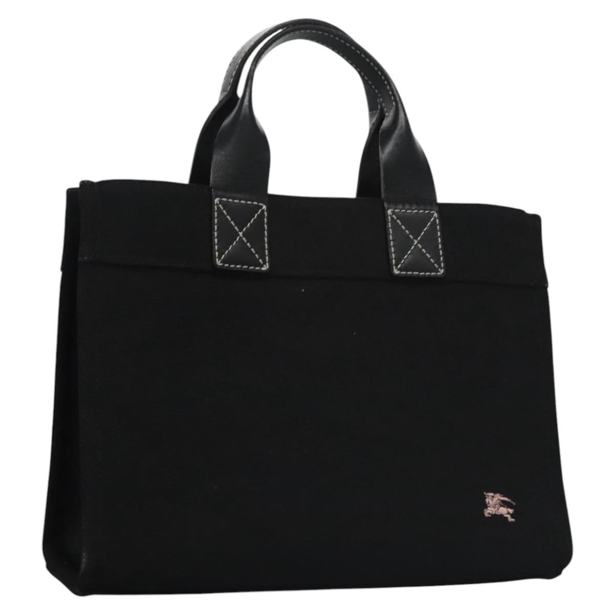 Burberry Blue Label Black Canvas Handbag (Pre-Owned)