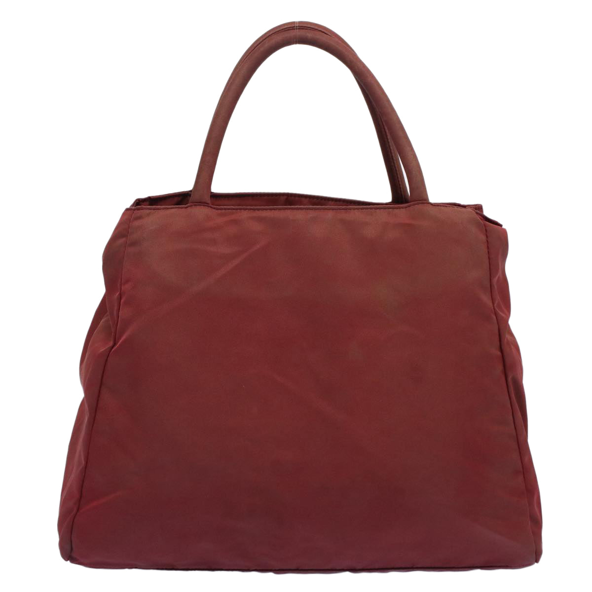 Prada Tessuto Red Synthetic Handbag (Pre-Owned)