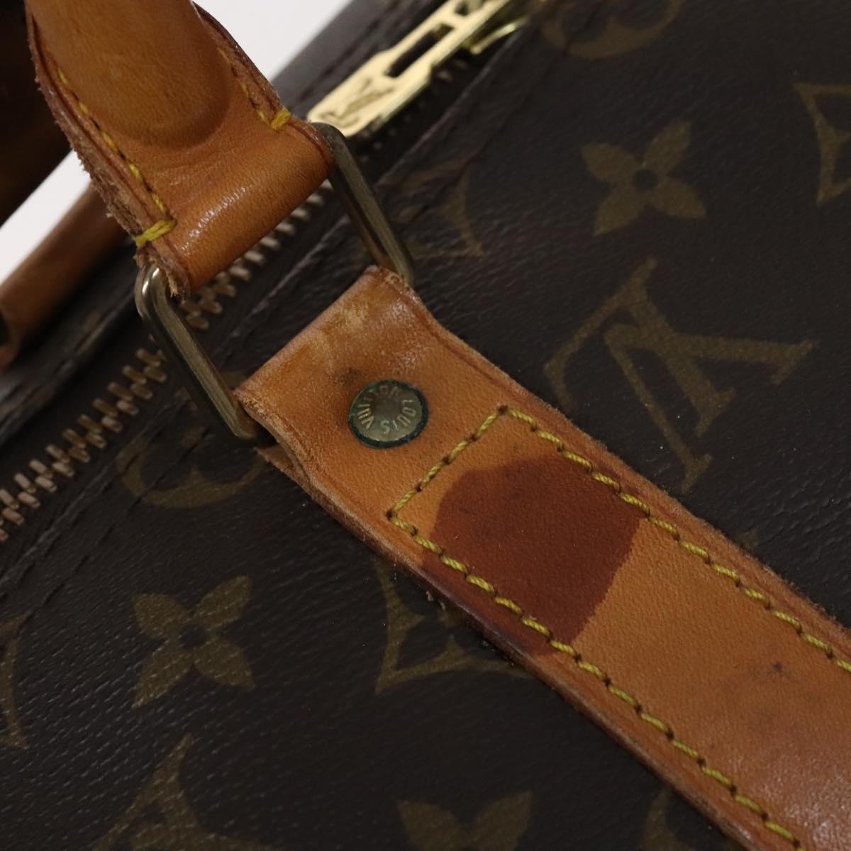 Louis Vuitton Keepall 50 Brown Canvas Travel Bag (Pre-Owned)