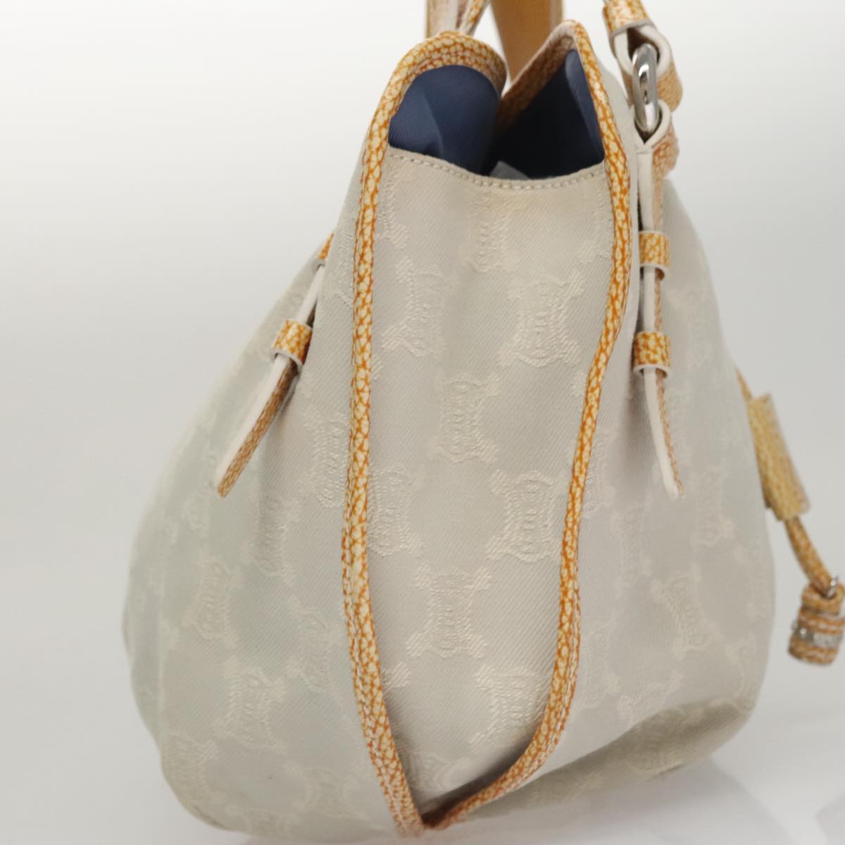 Céline Bittersweet Grey Canvas Handbag (Pre-Owned)
