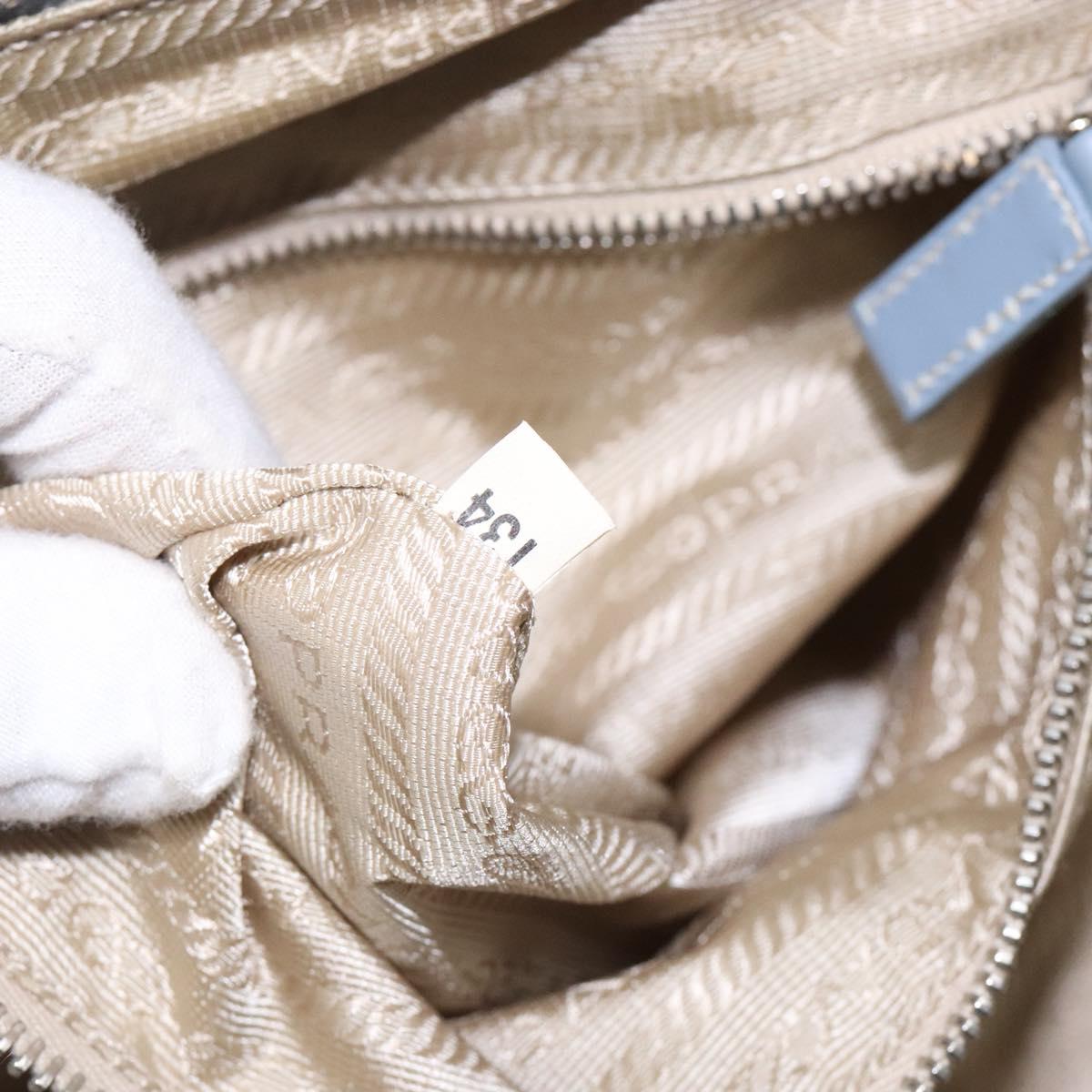 Prada Tessuto Blue Nylon Tote Bag (Pre-Owned)