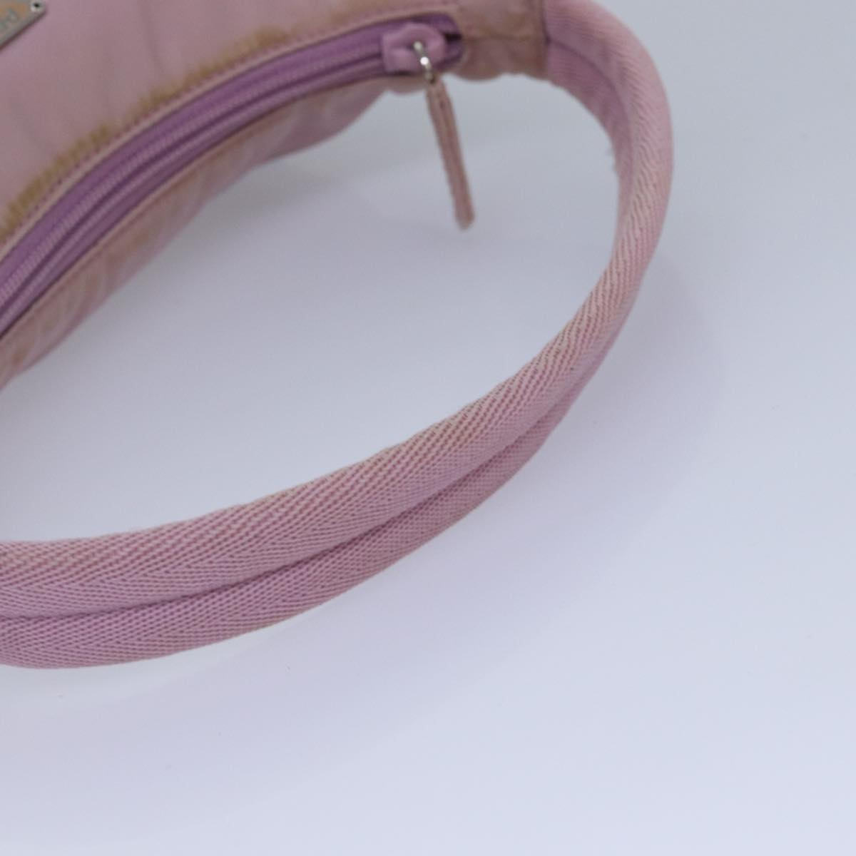 Prada Tessuto Pink Synthetic Handbag (Pre-Owned)