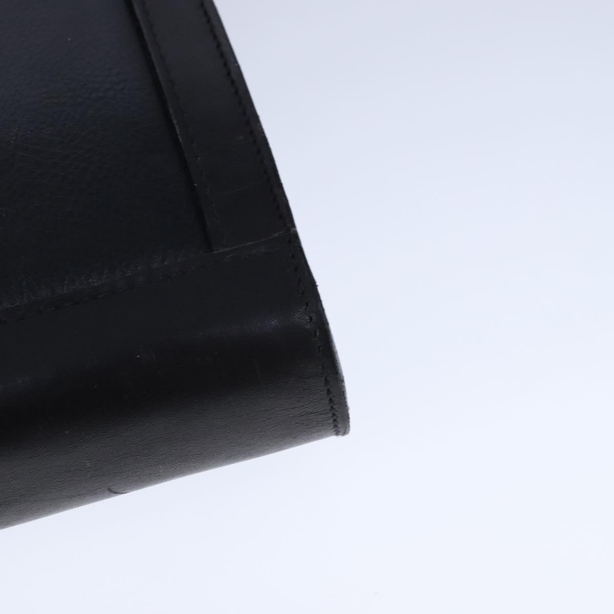 Bally Black Leather Briefcase Bag (Pre-Owned)