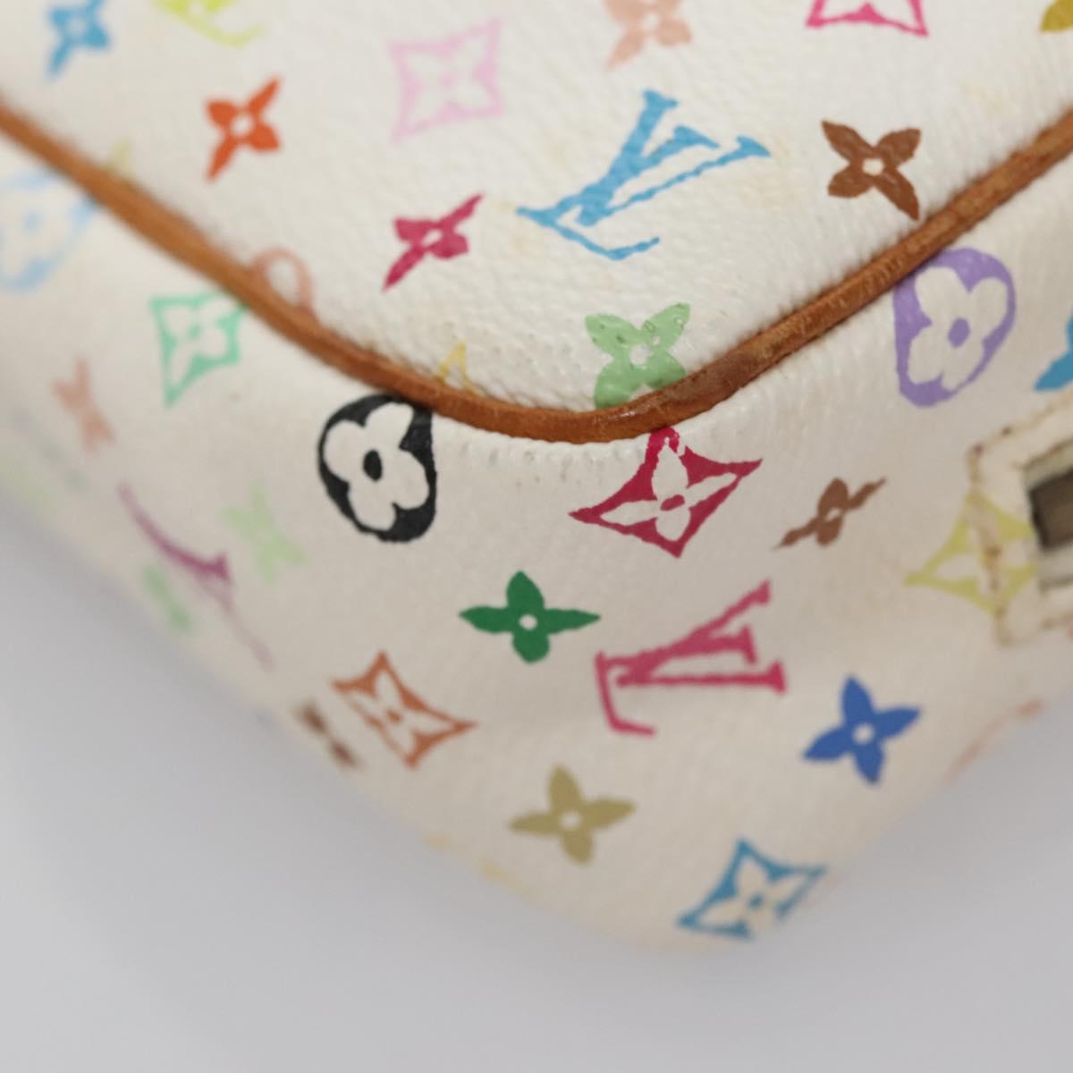 Louis Vuitton Wapiti White Canvas Clutch Bag (Pre-Owned)