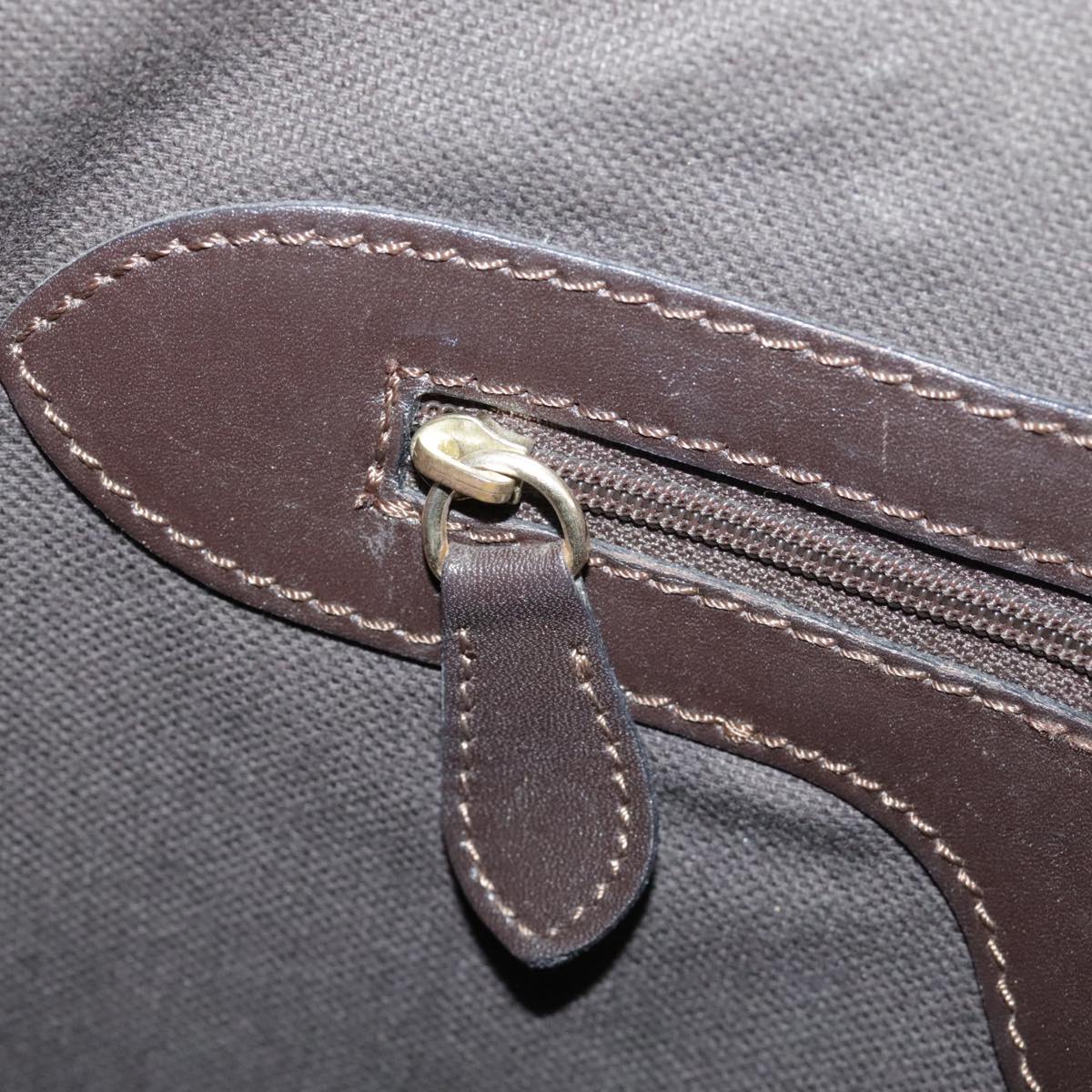 Burberry Haymarket Beige Canvas Tote Bag (Pre-Owned)