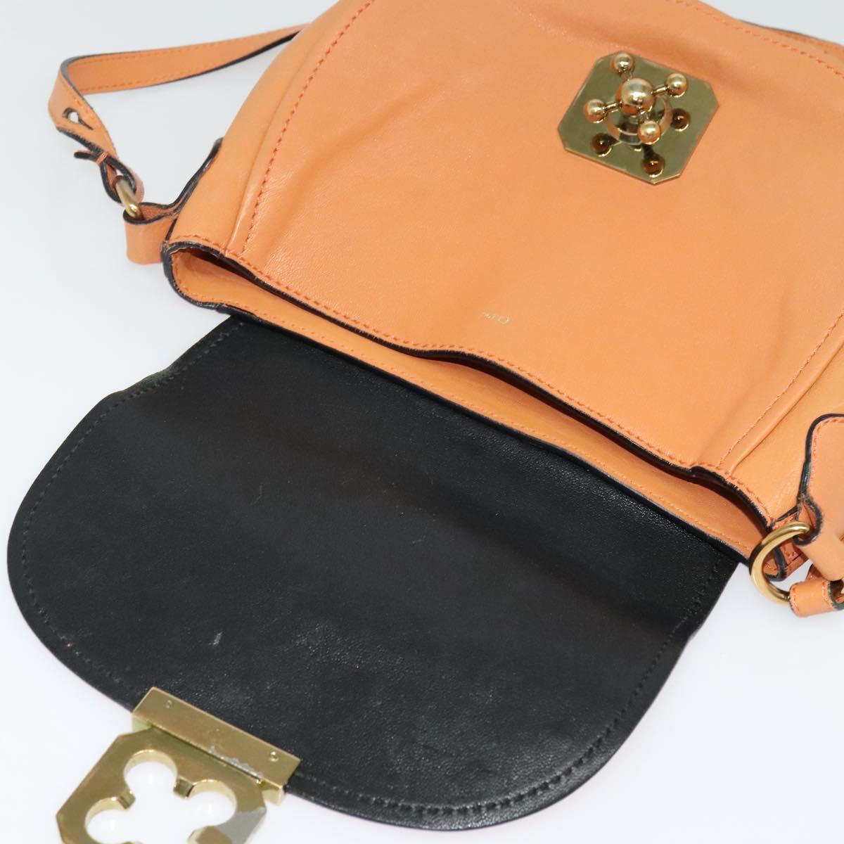 Chloé Elsie Beige Leather Shoulder Bag (Pre-Owned)
