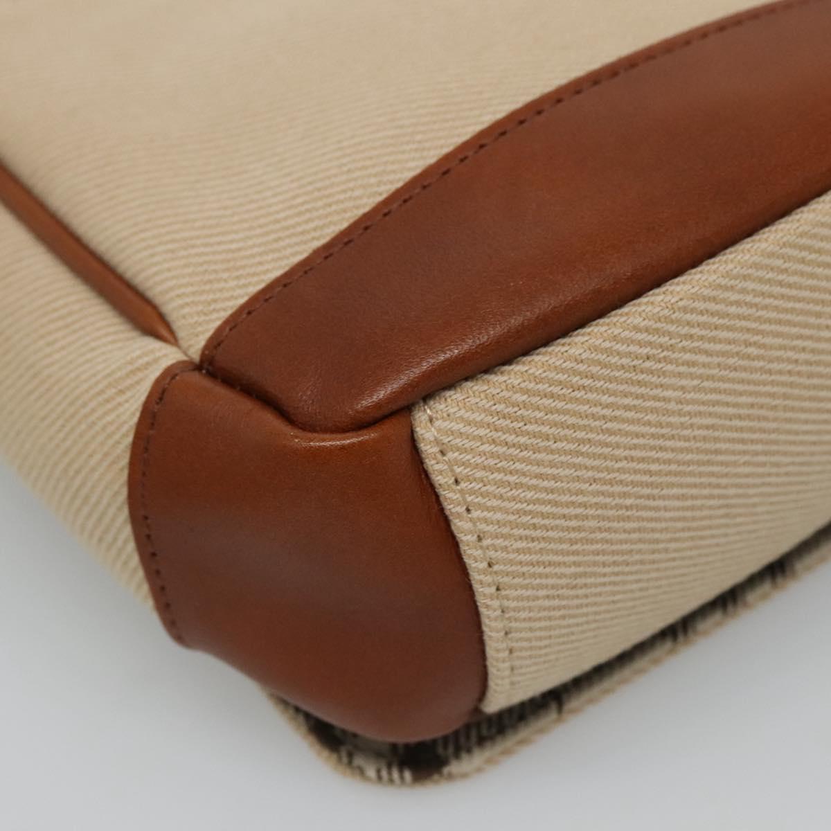 Burberry Blue Label Beige Canvas Shoulder Bag (Pre-Owned)