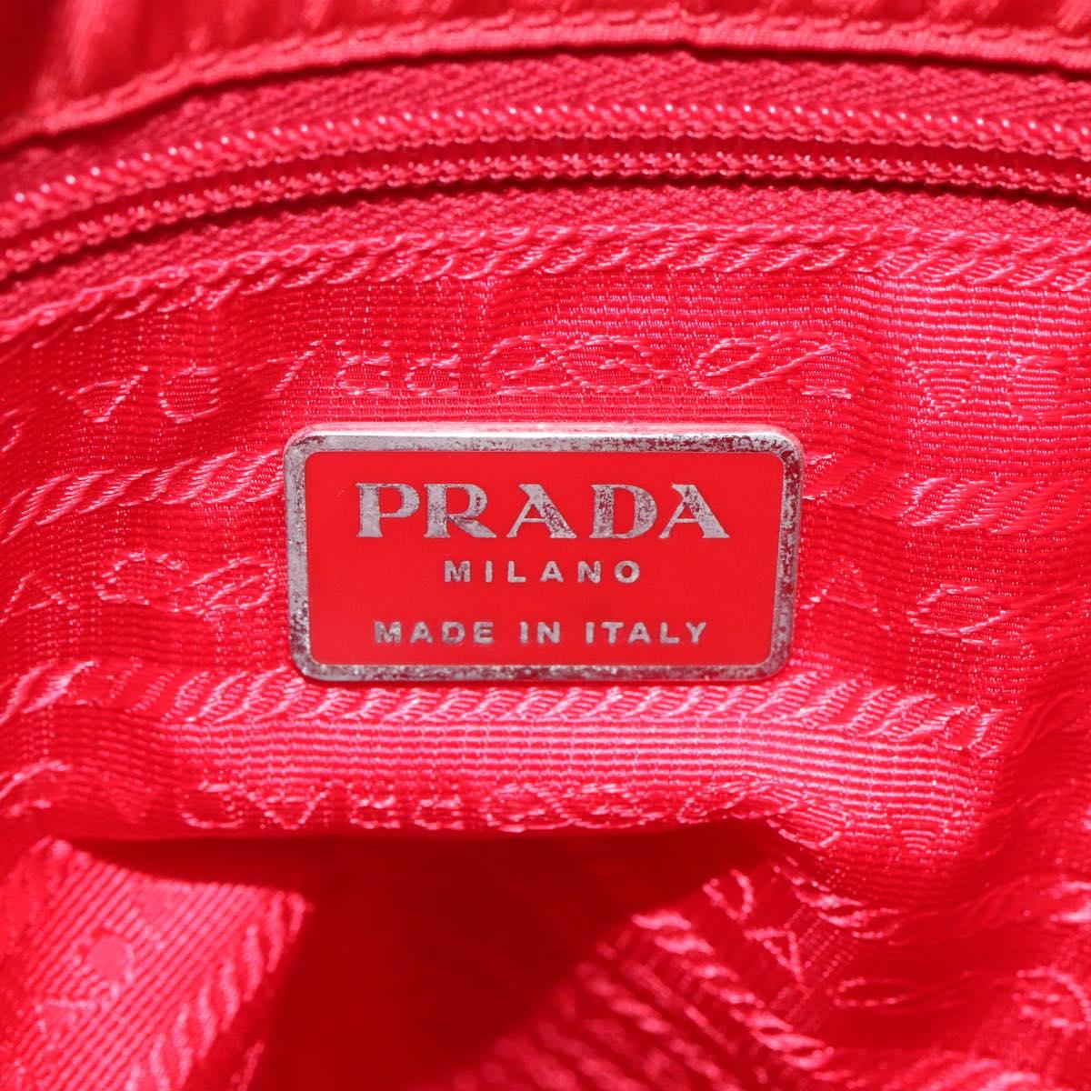 Prada Re-Nylon Red Synthetic Shoulder Bag (Pre-Owned)