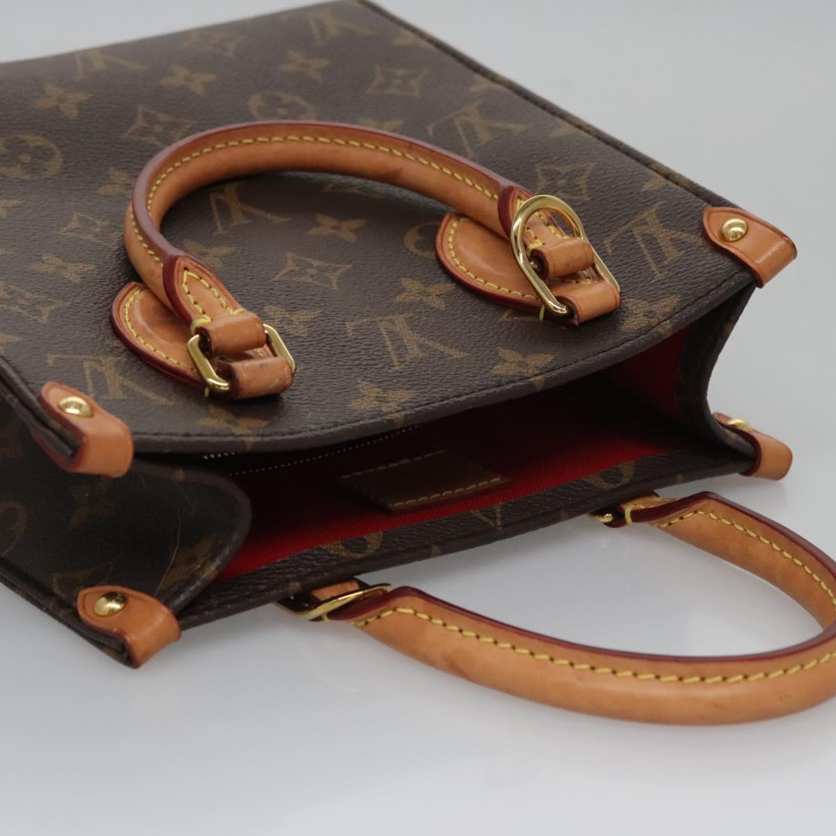 Louis Vuitton Plat Brown Canvas Handbag (Pre-Owned)