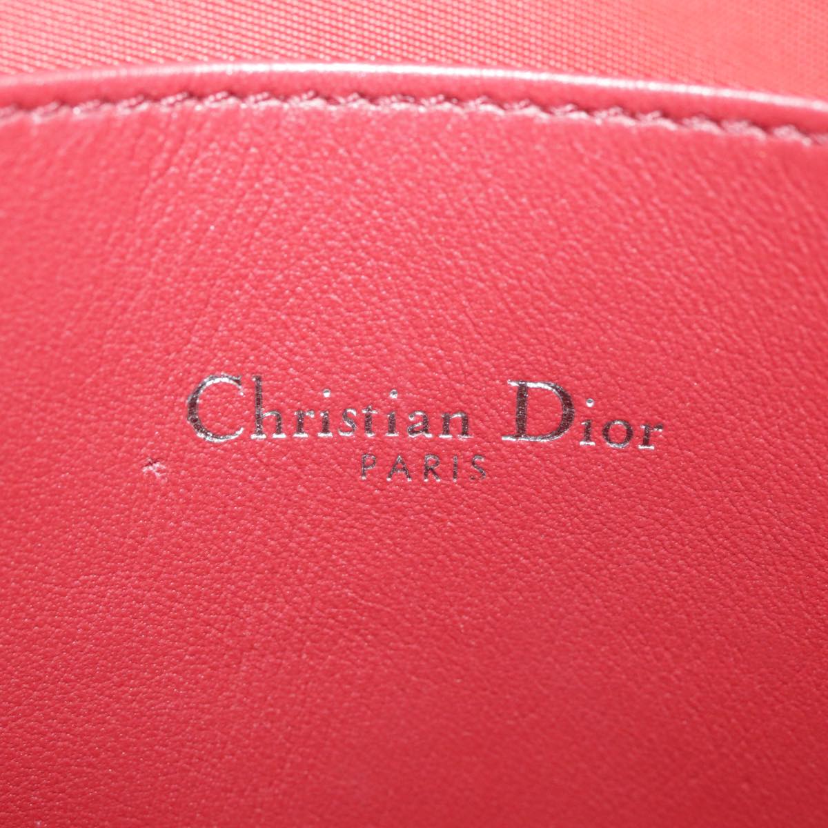 Dior Paradise White Leather Clutch Bag (Pre-Owned)