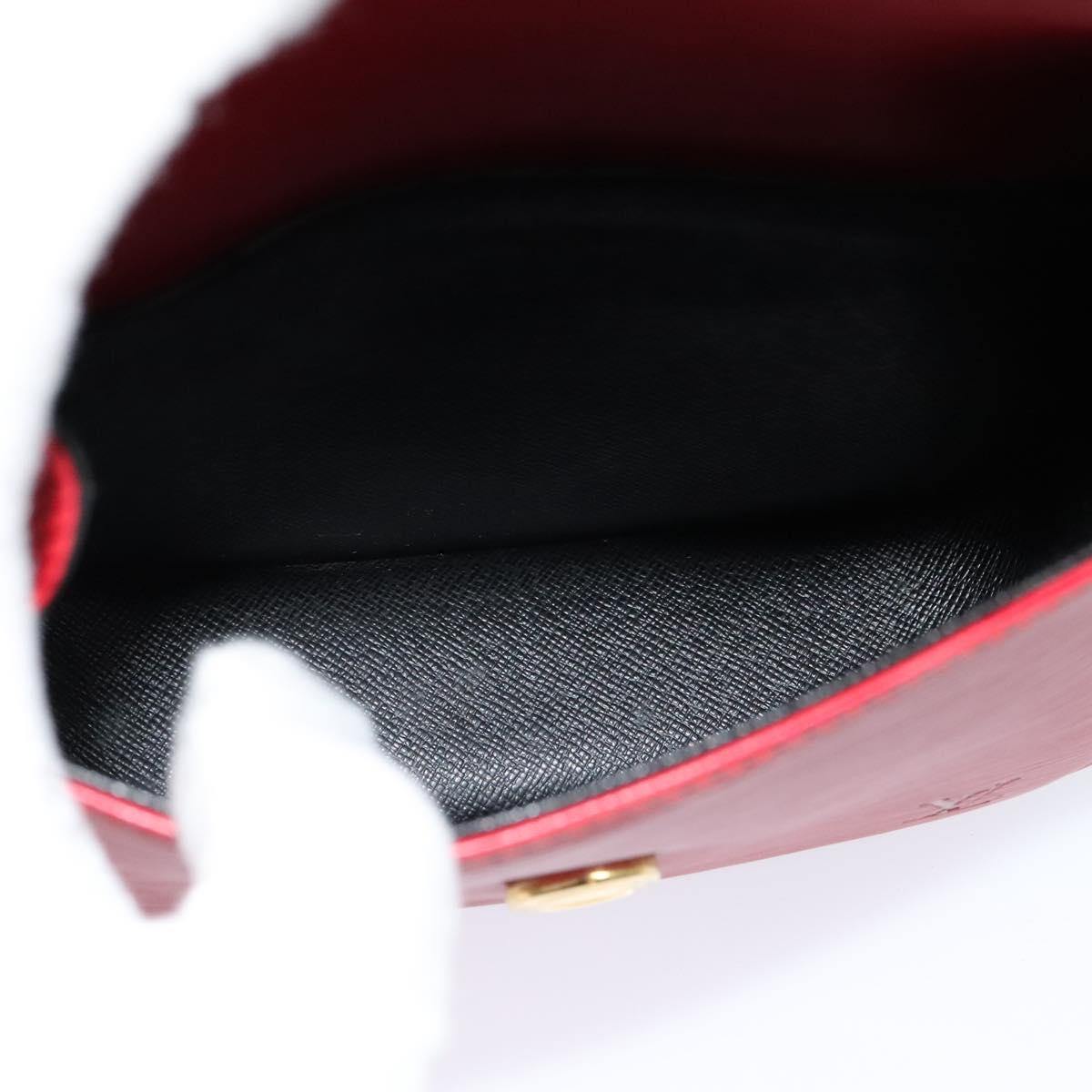Louis Vuitton Saint Cloud Red Leather Shoulder Bag (Pre-Owned)