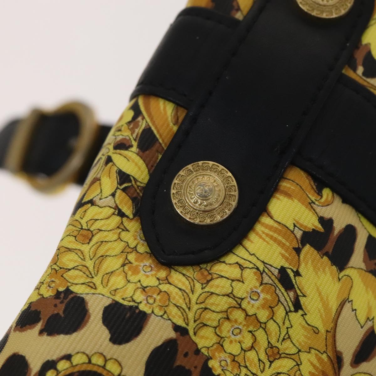 Versace - Yellow Canvas Shoulder Bag (Pre-Owned)