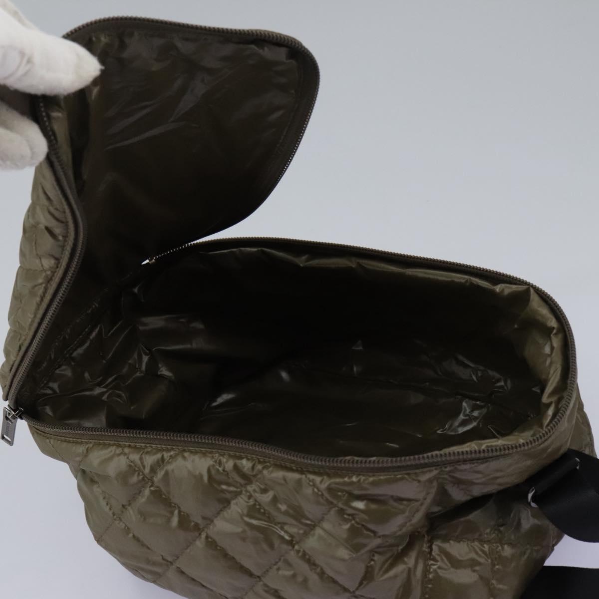 Burberry Khaki Synthetic Shoulder Bag (Pre-Owned)