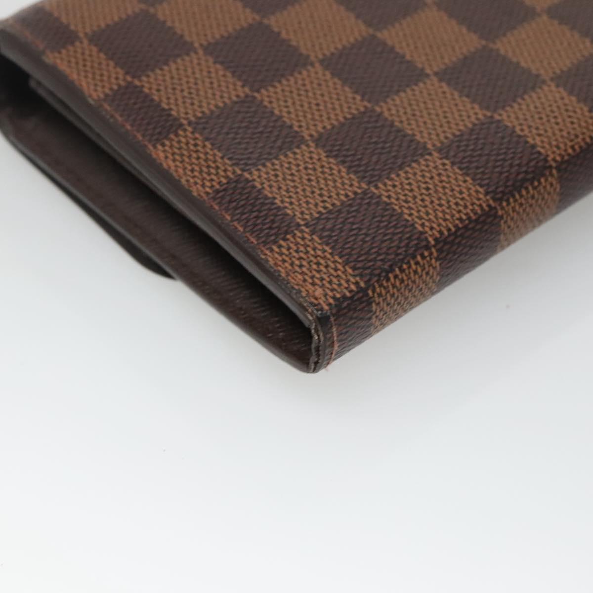Louis Vuitton Sistina Brown Canvas Wallet (Pre-Owned)