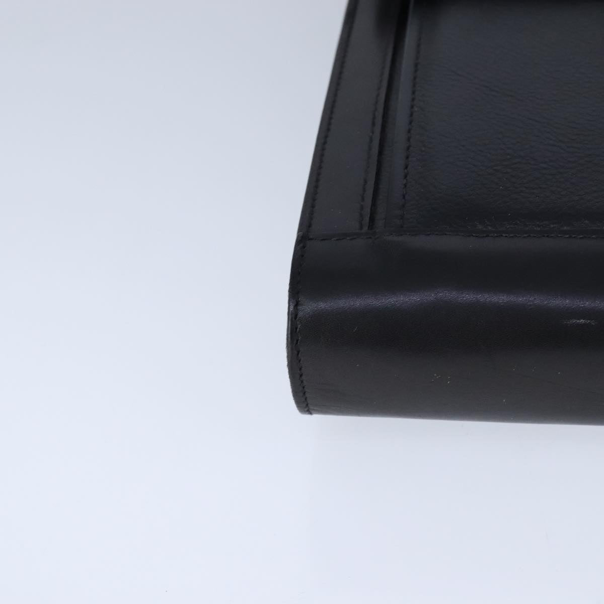 Bally Black Leather Briefcase Bag (Pre-Owned)