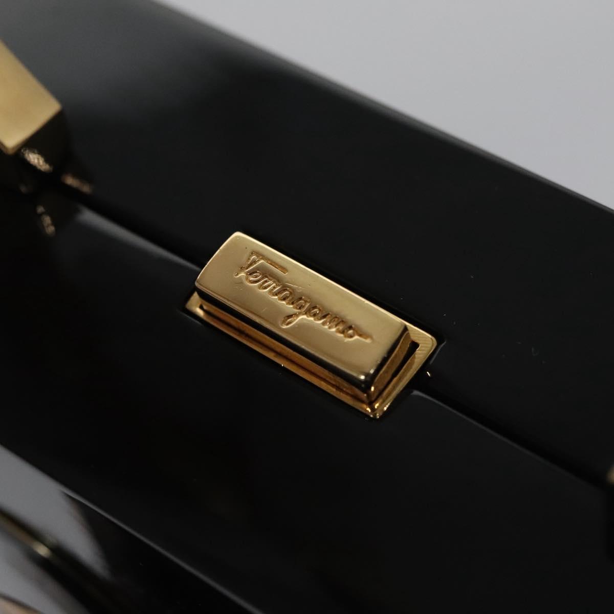 Salvatore Ferragamo - Black Plastic Handbag (Pre-Owned)