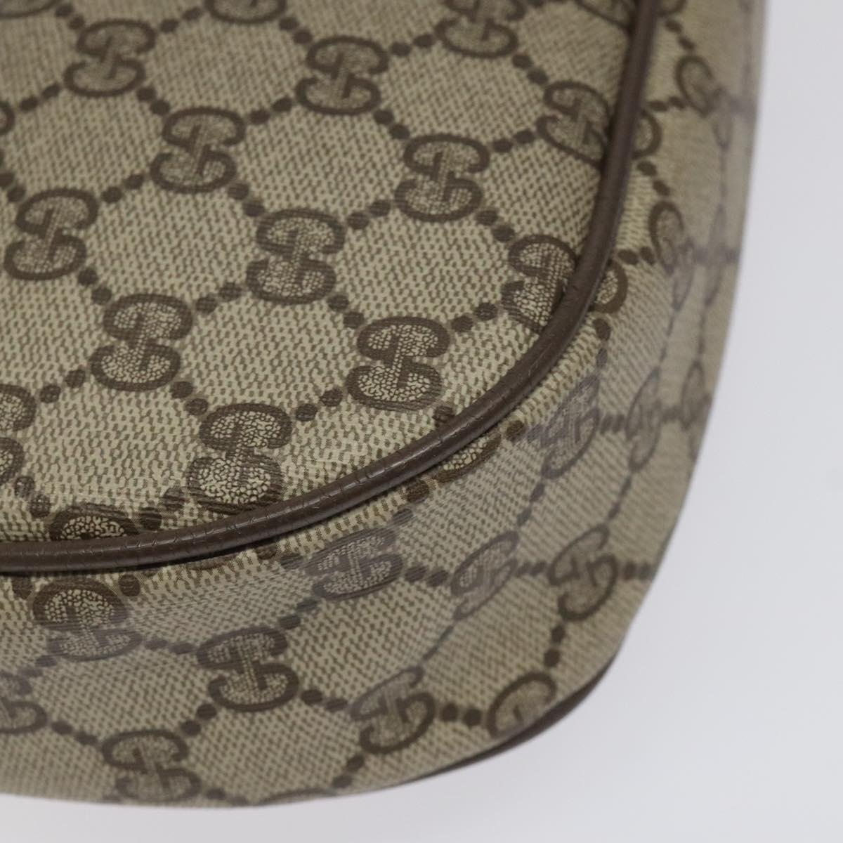 Gucci Ophidia Beige Canvas Clutch Bag (Pre-Owned)