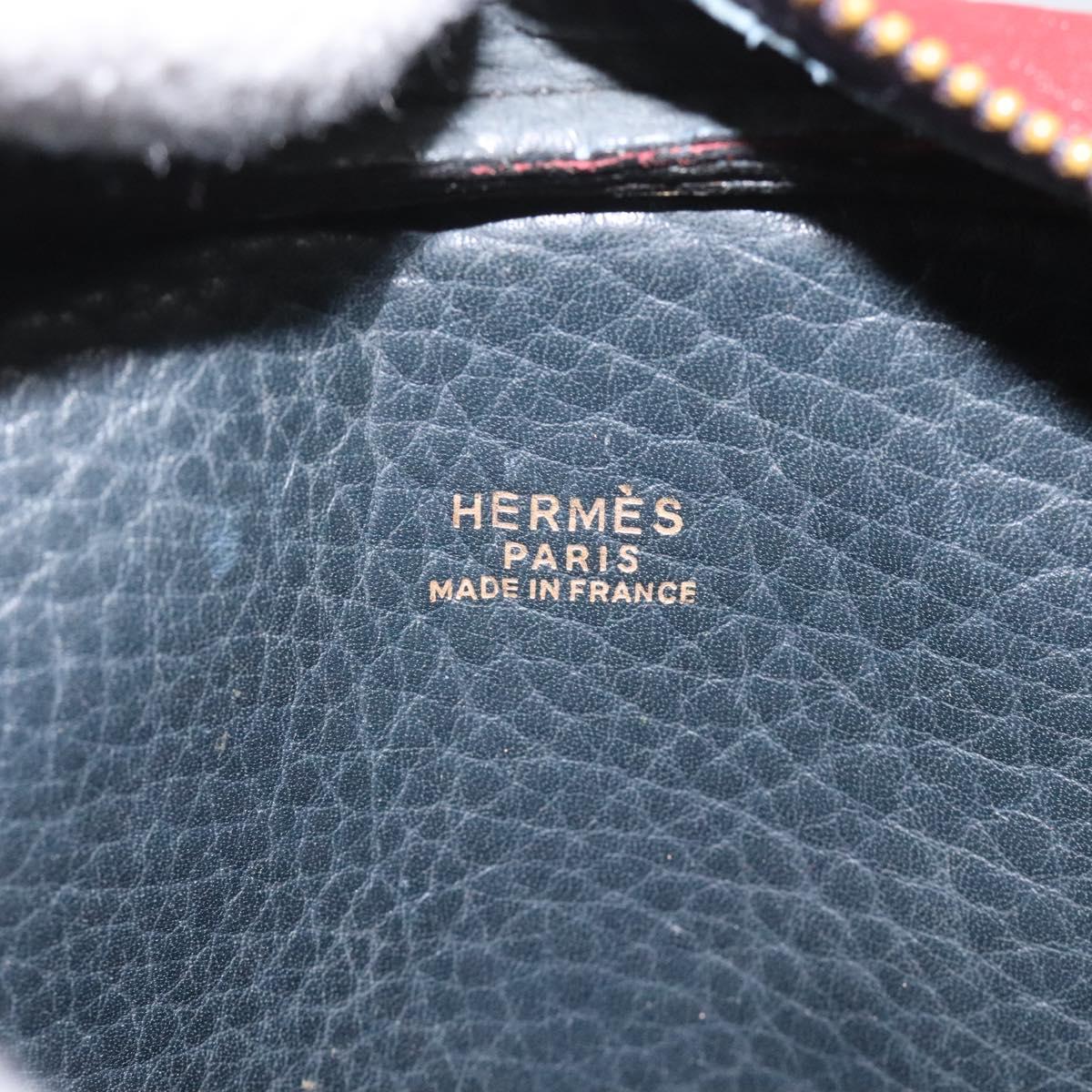 Hermès -- Navy Leather Shoulder Bag (Pre-Owned)
