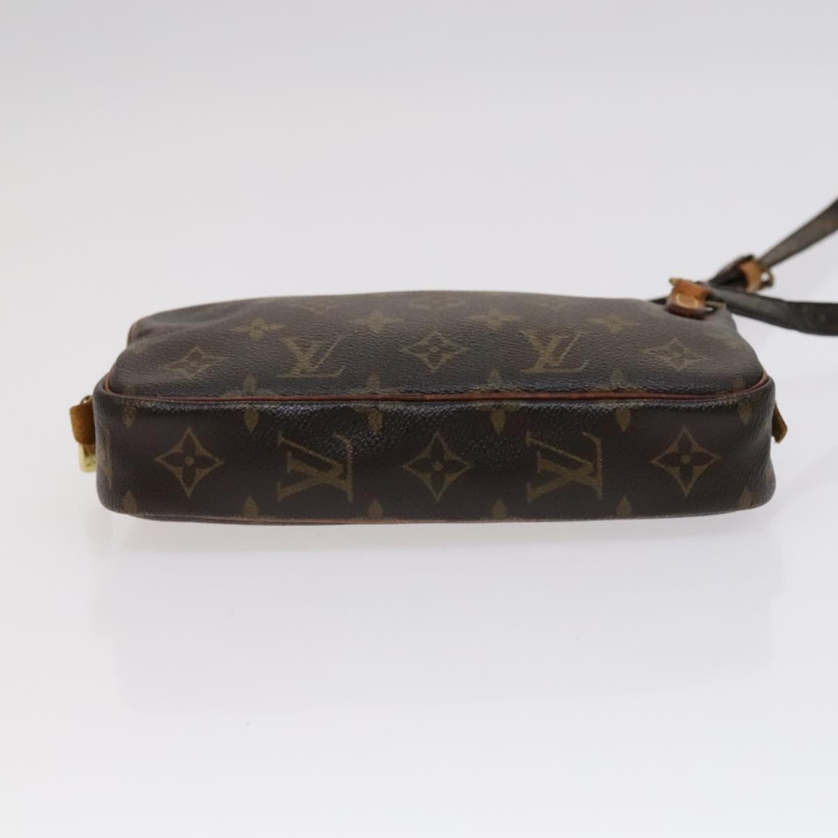 Louis Vuitton Marly Brown Canvas Shoulder Bag (Pre-Owned)