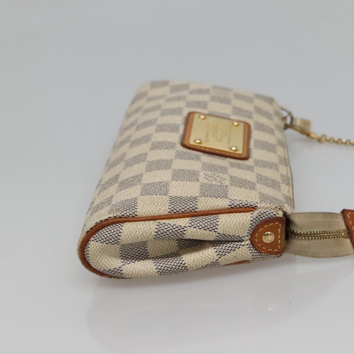 Louis Vuitton Eva White Canvas Shoulder Bag (Pre-Owned)
