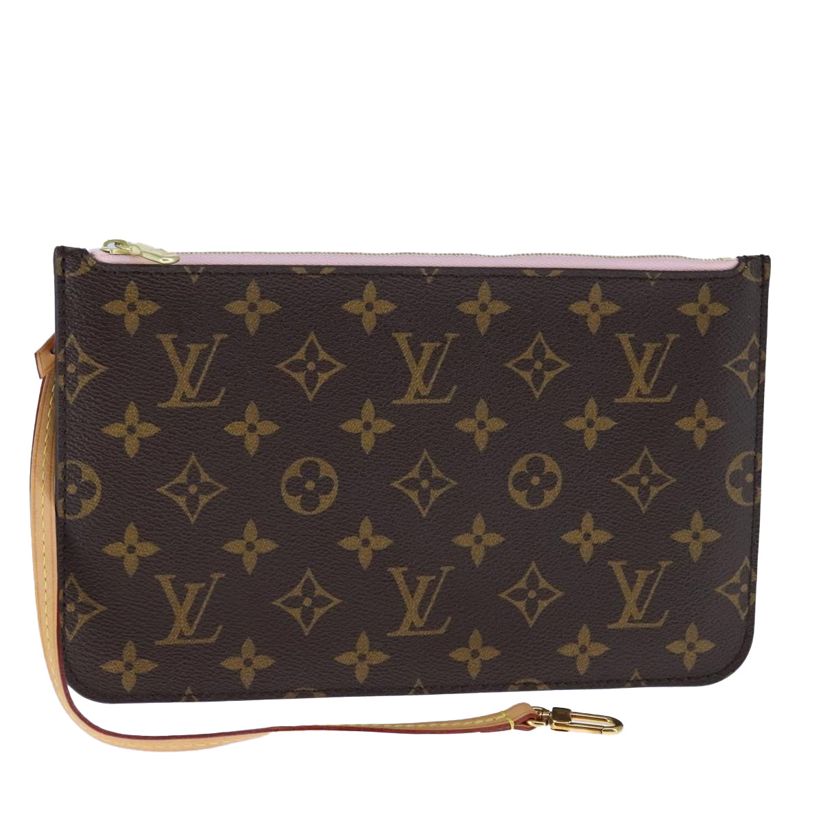 Louis Vuitton Pochette Accessoire Blue Canvas Wallet (Pre-Owned)
