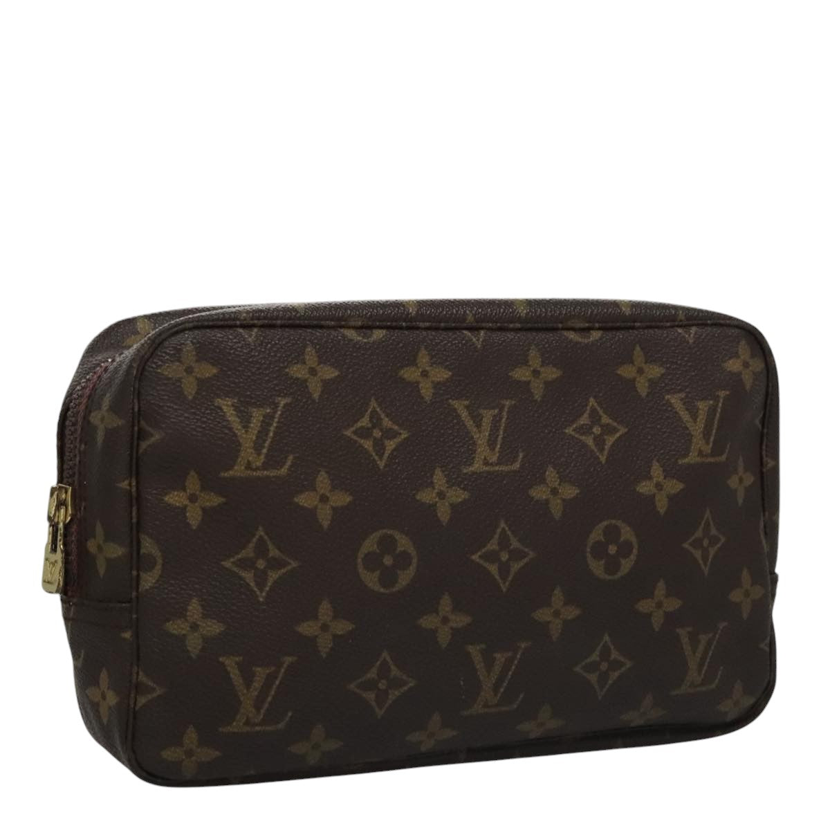 Louis Vuitton Truth Toilette 23 Brown Canvas Clutch Bag (Pre-Owned)