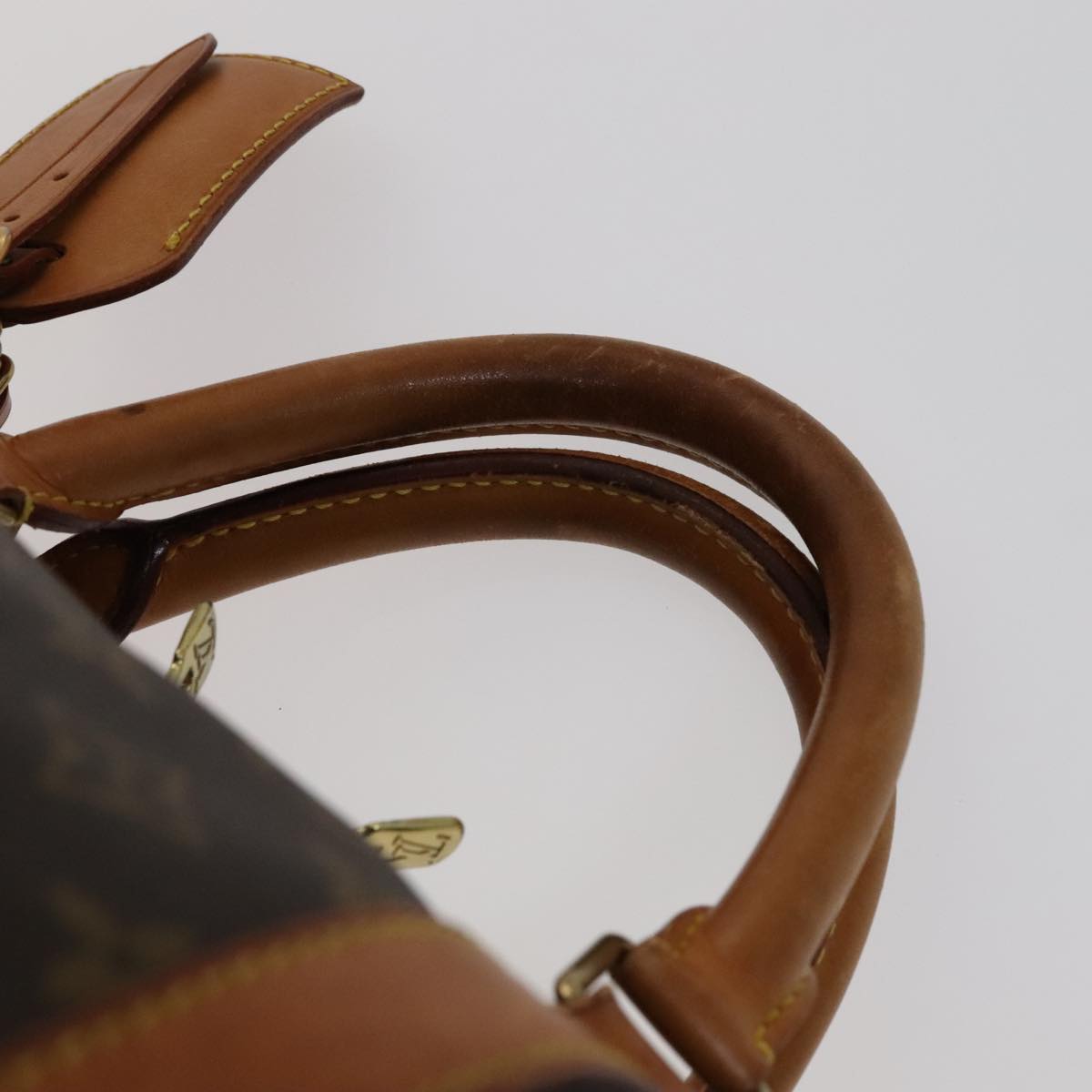 Louis Vuitton Keepall Bandoulière 60 Brown Canvas Travel Bag (Pre-Owned)