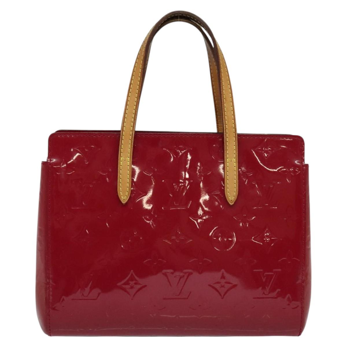 Louis Vuitton Catalina White Patent Leather Handbag (Pre-Owned)