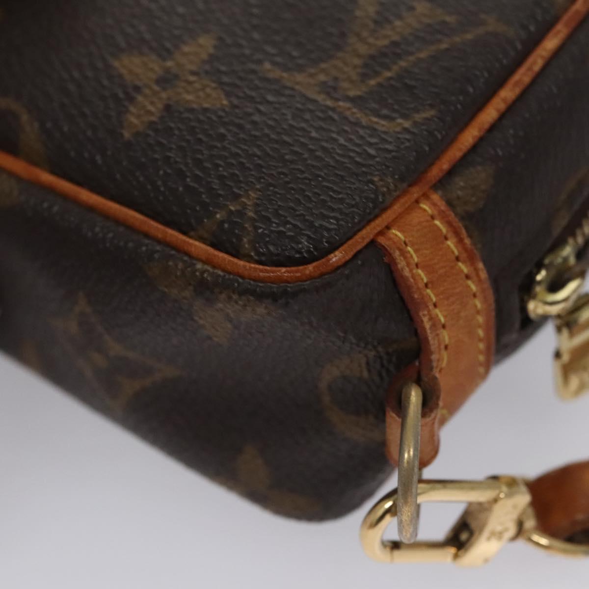 Louis Vuitton Wapiti Brown Canvas Clutch Bag (Pre-Owned)