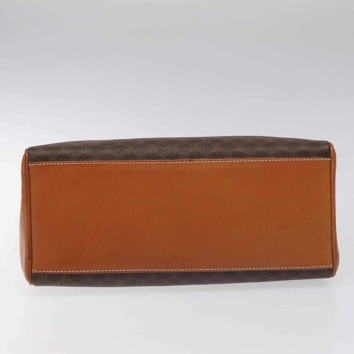 Céline Macadam Brown Canvas Handbag (Pre-Owned)