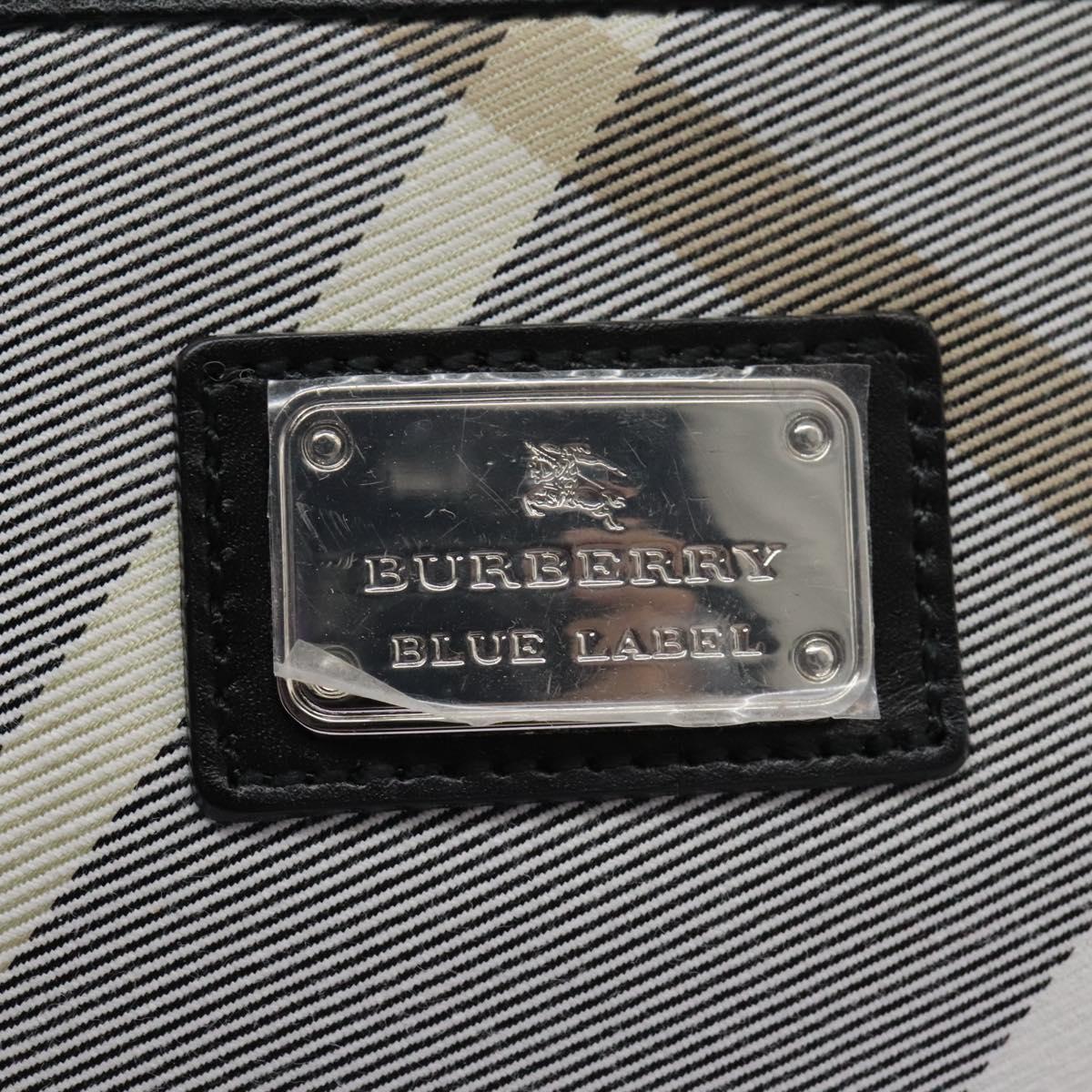 Burberry Nova Check Grey Canvas Clutch Bag (Pre-Owned)