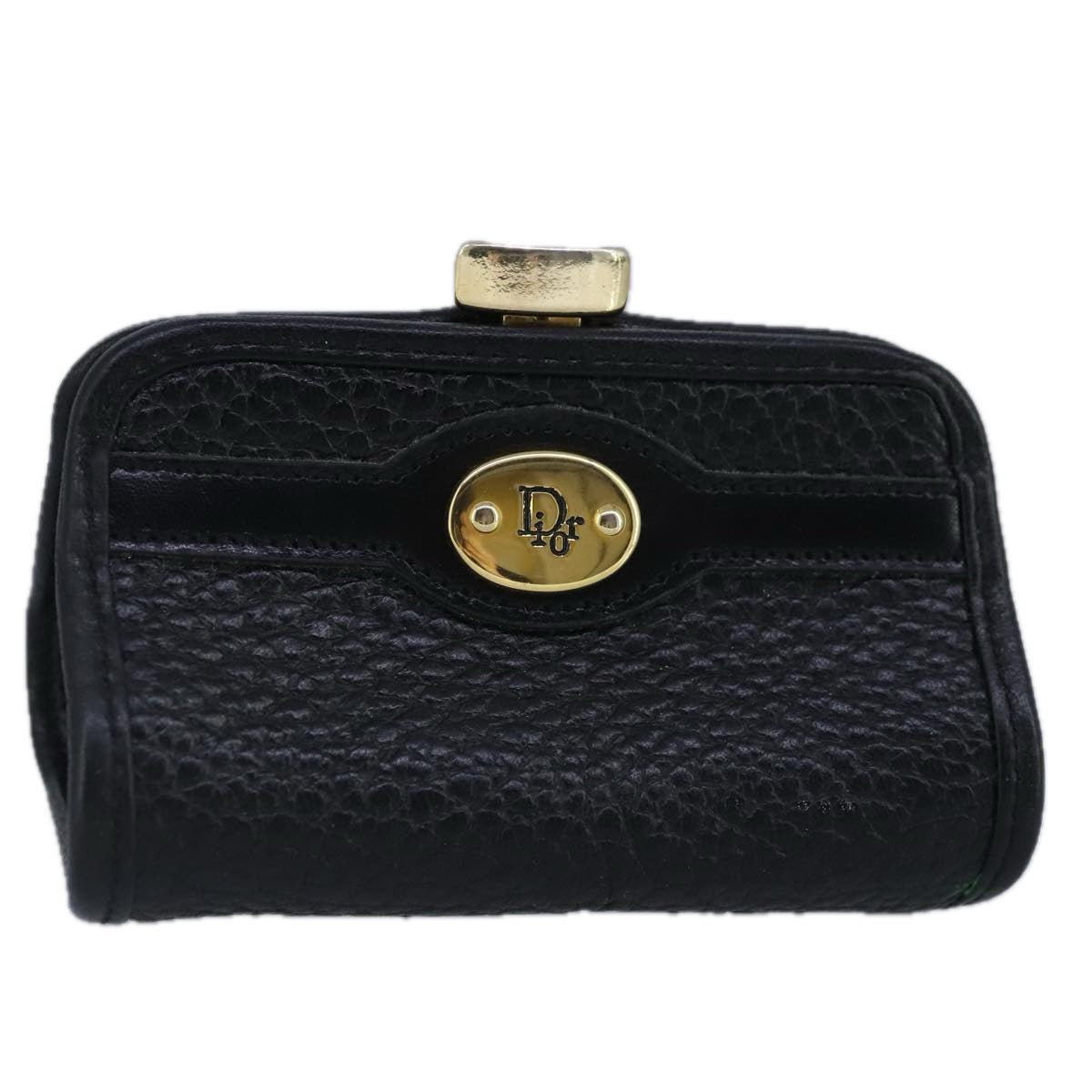Dior Black Leather Wallet (Pre-Owned)