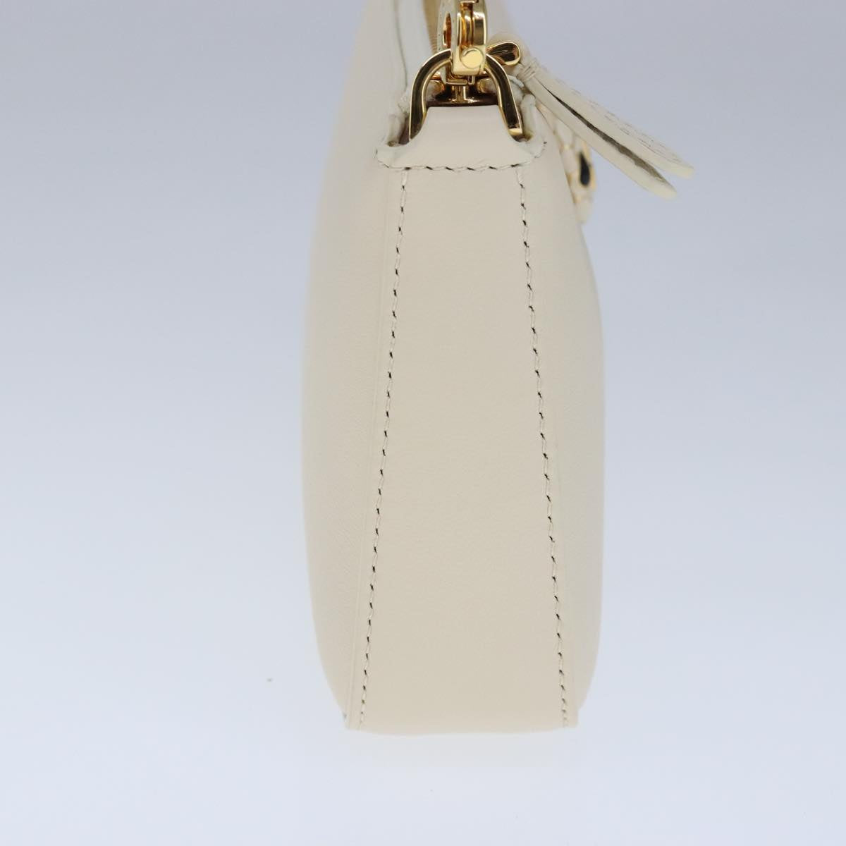Bulgari Serpenti White Leather Handbag (Pre-Owned)