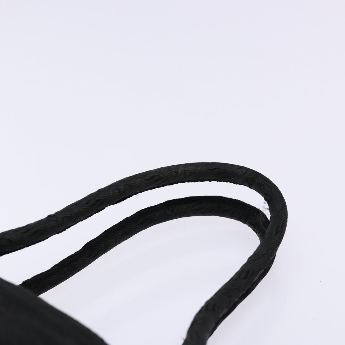 Prada Re-Nylon Black Nylon Handbag (Pre-Owned)
