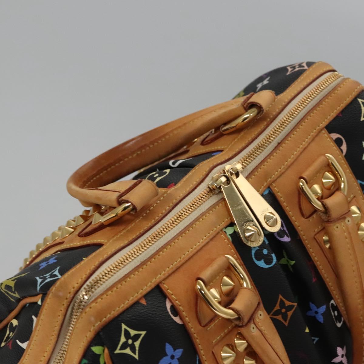 Louis Vuitton Courtney Black Canvas Handbag (Pre-Owned)