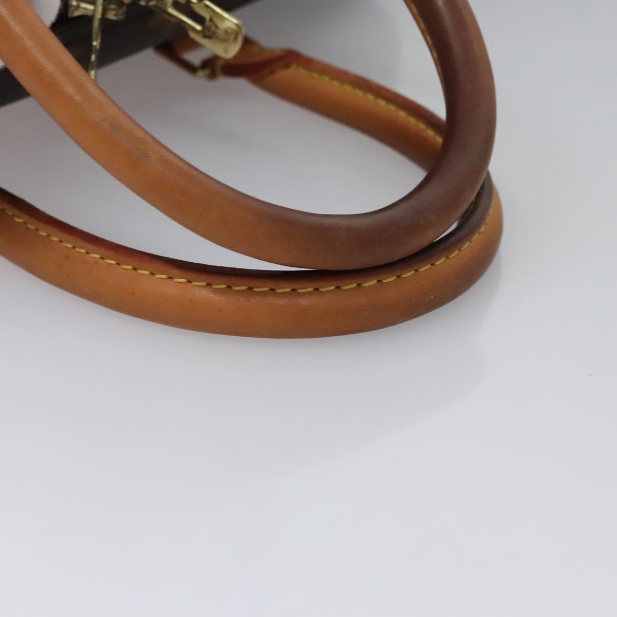Louis Vuitton Deauville Brown Canvas Handbag (Pre-Owned)