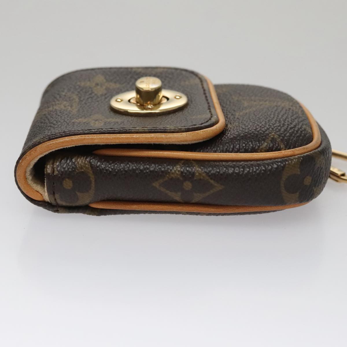 Louis Vuitton Tulum Brown Canvas Clutch Bag (Pre-Owned)
