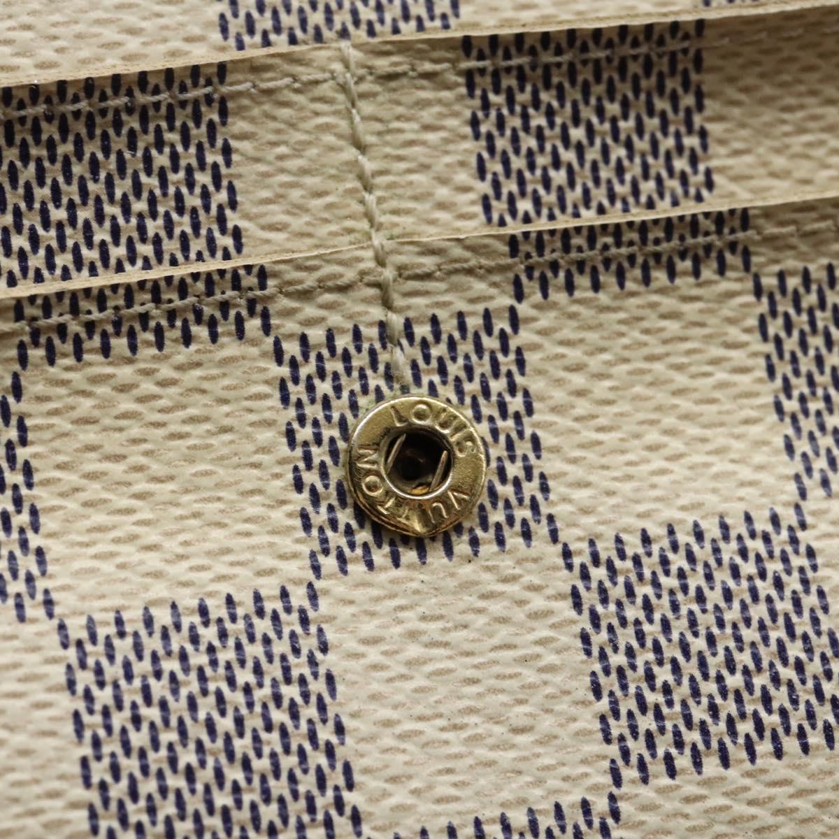 Louis Vuitton Sarah White Canvas Wallet (Pre-Owned)