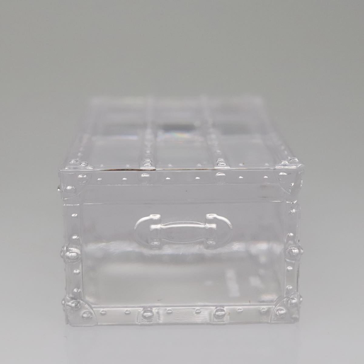 Louis Vuitton Paperweight Transparent Glass Wallet (Pre-Owned)