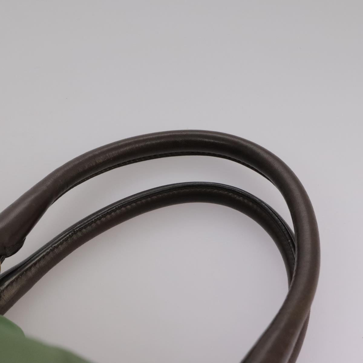 Prada Tessuto Green Synthetic Tote Bag (Pre-Owned)