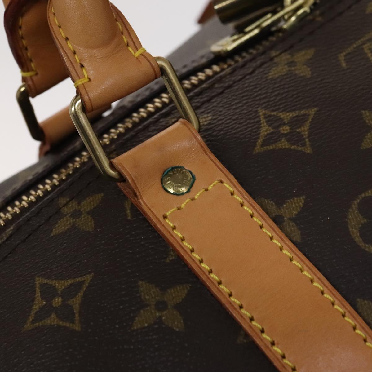 Louis Vuitton Keepall 60 Brown Canvas Travel Bag (Pre-Owned)