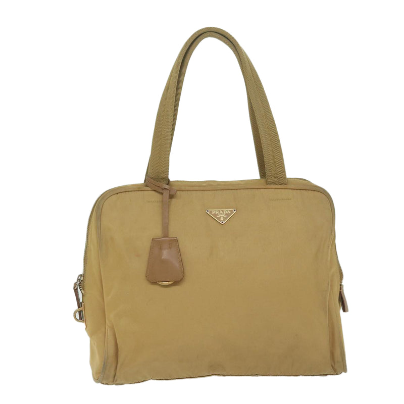 Prada Beige Cotton Handbag (Pre-Owned)