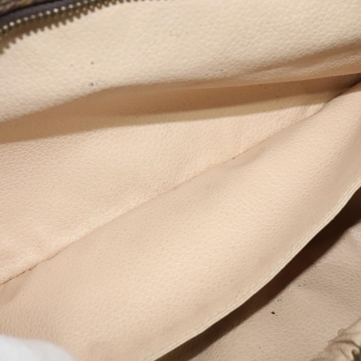 Louis Vuitton Trousse Toilette 28 Brown Canvas Clutch Bag (Pre-Owned)