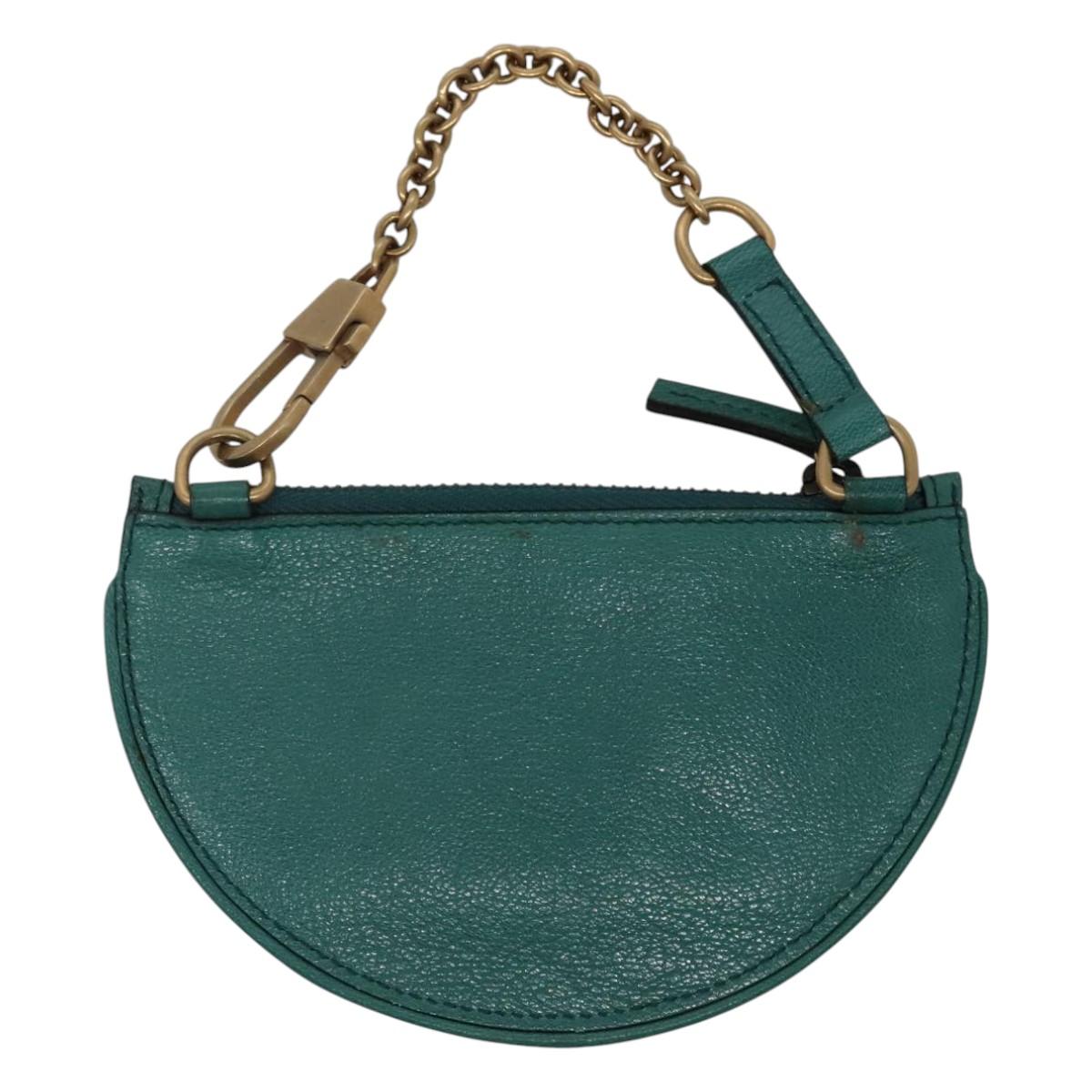 Gucci Green Leather Wallet (Pre-Owned)