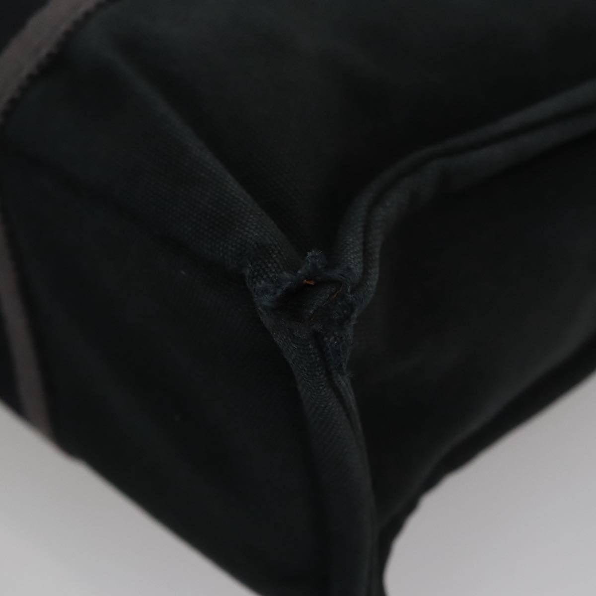 Hermès Fourre Tout Black Canvas Handbag (Pre-Owned)