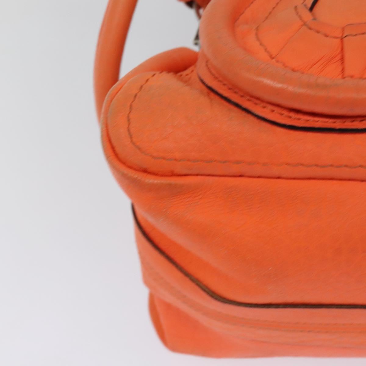 Chloé Paraty Orange Leather Handbag (Pre-Owned)