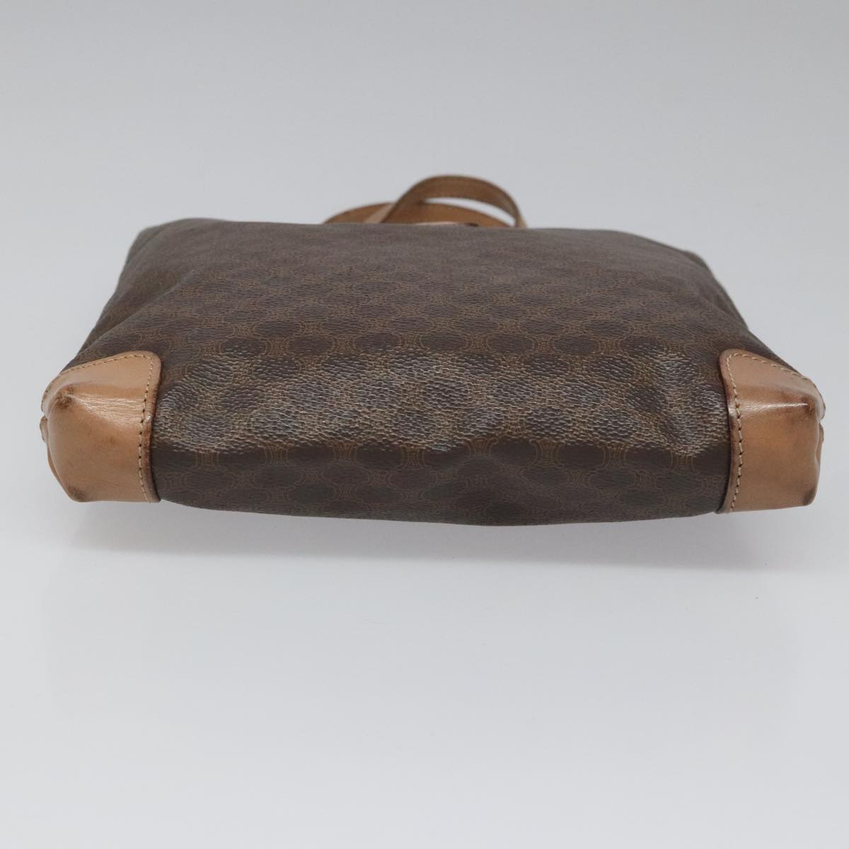 Céline Macadam Brown Canvas Handbag (Pre-Owned)