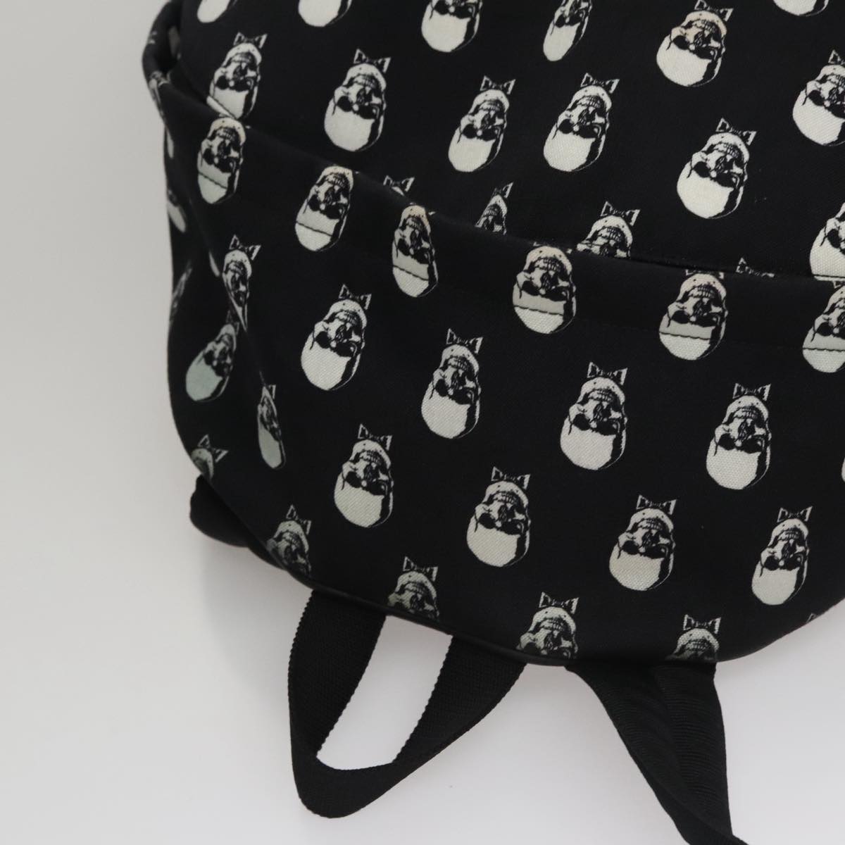 Yves Saint Laurent Black Synthetic Backpack Bag (Pre-Owned)